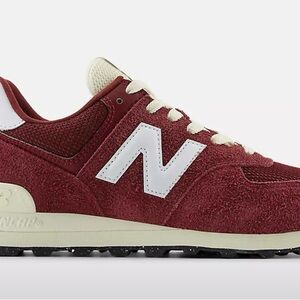 New Balance Burgundy Sneakers
